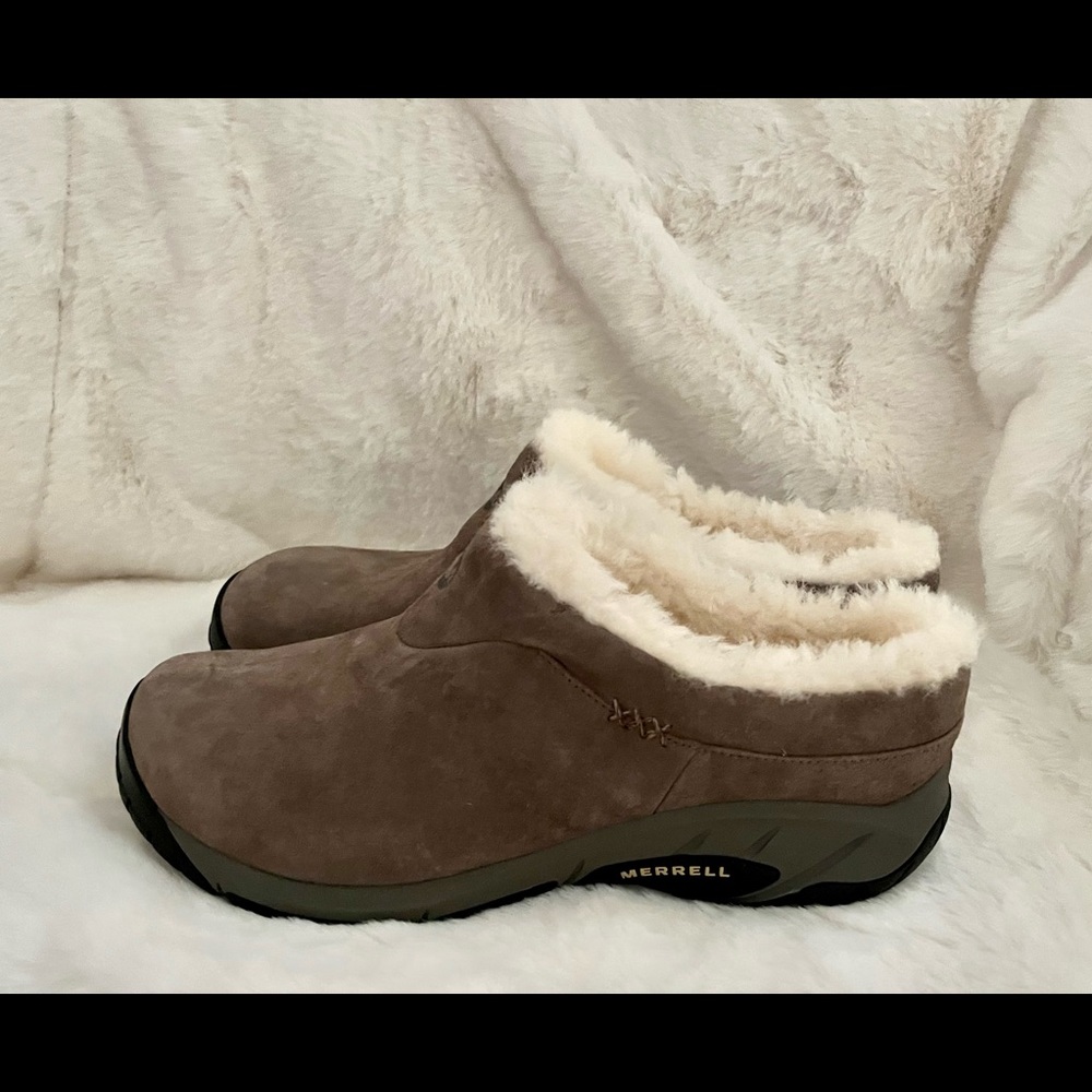 COPY🎉SOLD🎉Merrell Encore Ice 🤎Clog Slip On - Picture 2 of 5
